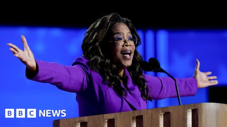 Oprah Winfrey Makes Surprise Appearance At Democratic Convention