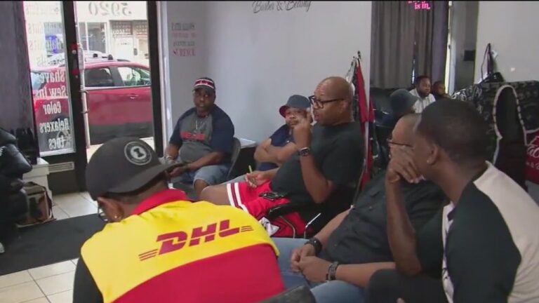 Chicago Barbershop Breaks Stigma Around Men's Mental Health