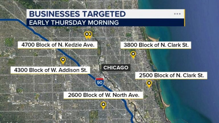 Chicago Crime: Police Issue Alert After 6 Businesses Targeted In