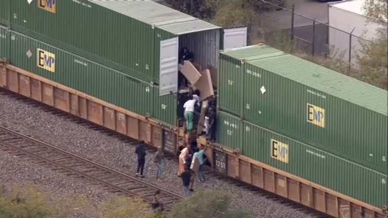 Chicago Crime: Police Say Thieves Rob Freight Train In South