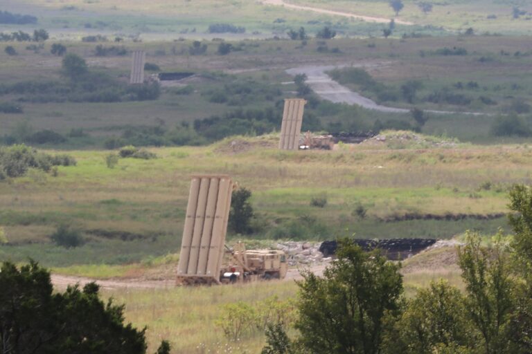 Us High Altitude Area Defense Battery Heads To Israel >