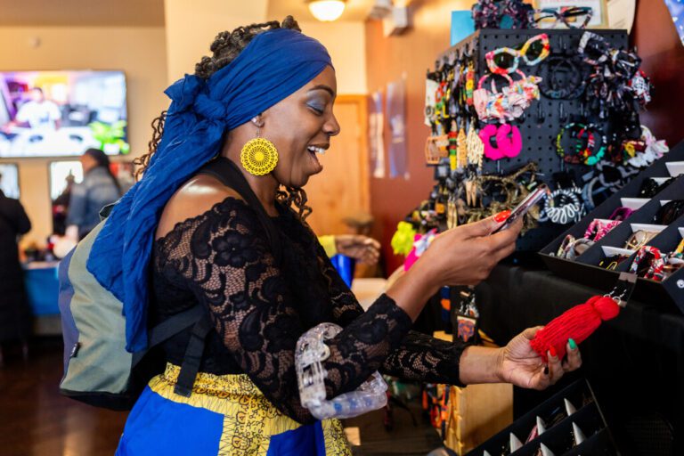 Vendors Sell Their Wares At A Bronzeville Small Business Event