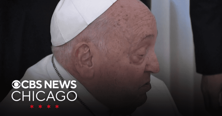 Pope francis suffers from a health setback