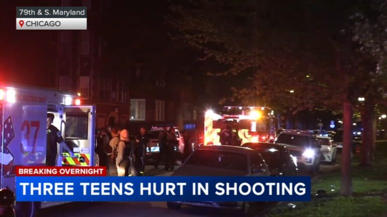 Shooting on chicago: 3 teenagers opened fire on maryland street