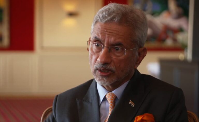 S jaishankar in trump back pack claim