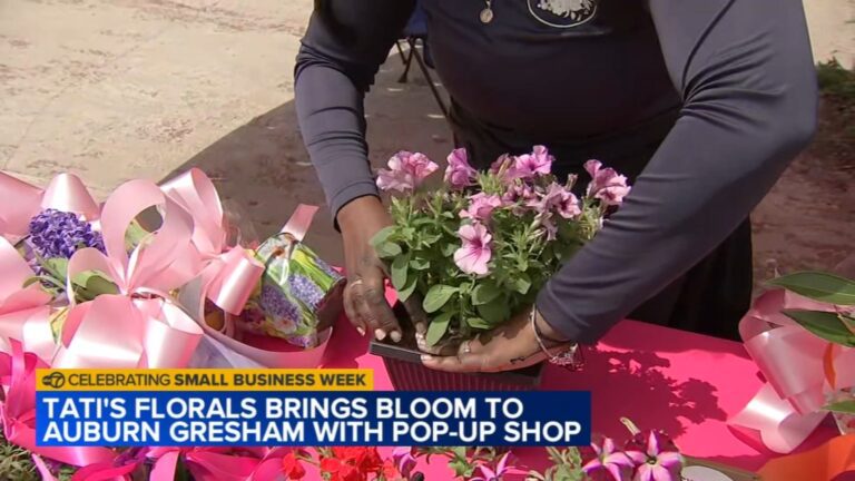 Small business week: the flowers come to oborn grieham in